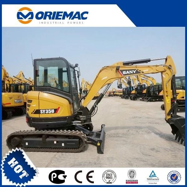 3.5 Tons Mini Tailless Hydraulic Crawler Excavator Sy35u