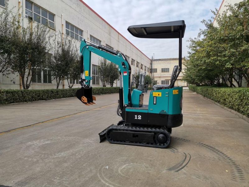 Direct Factory Sale Cheap Mini Digger 1.2 Ton Mini Excavator for Sale