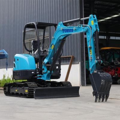 Hot Sale Compact Excavator 3.3 T Good Replacement of Kubota 1.8 Ton Mini Excavators