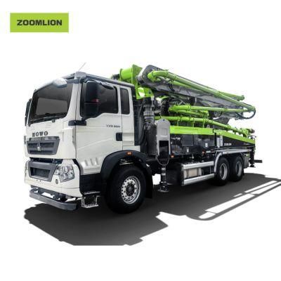 Zoomlion Official Manufacturer Truck Mounted Concrete Pump 38X-5rz with Three-Alex