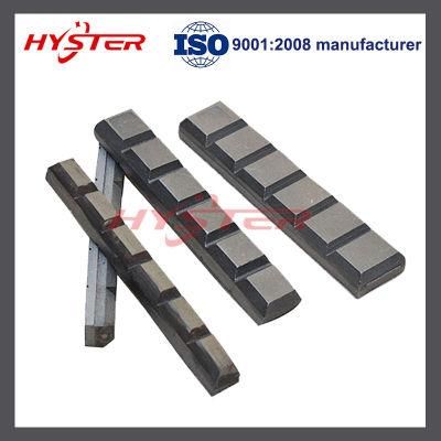 Wear Protection Chock Bars White Iron Chockblocks Laminated Wear Bars