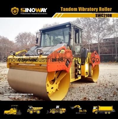 10 Ton Tandem Vibratory Roller/ Hydrostatic Transmission Road Roller
