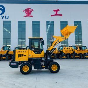 Factory Direct Sales Wheel CE ISO Loader with Multi-Way Valve for Building