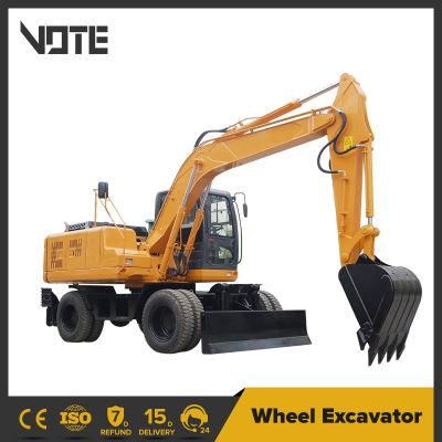 China Manufacturer 3 to 17 Ton Wheel Digger