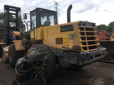 Original Color Japan Komatsu Wa380 Payloader, Used Wheel Loader