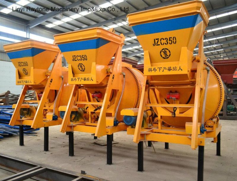 Electrical Jzc350 Movable Concrete Mixer