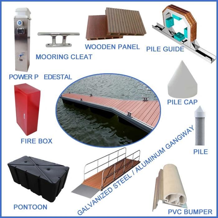 HDPE Plastic Mutifunctional Small Cube Plastic Pontoon