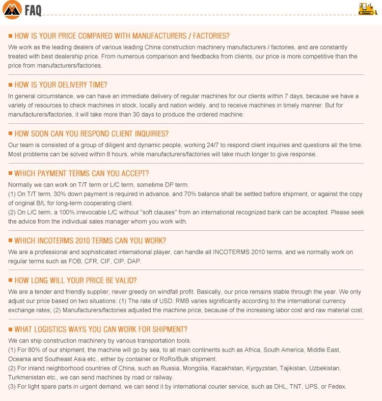 Factory Price Zl50 5ton Zl50gn Wheel Loader Specifications