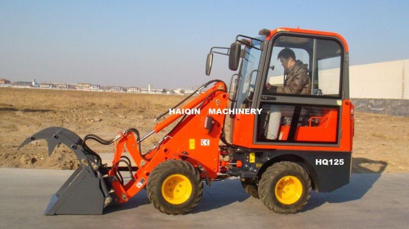 Grapple Bucket New (HQ908) with CE, ISO, SGS Articulated Mini Wheel Loader