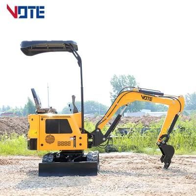 1000 Kg Hydraulic Crawler Mini Small Excavator with Japan Engine