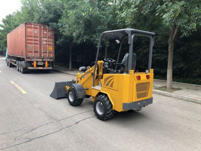 Famous Impoted Pump Wl10 Articulated Mini Wheel Loader