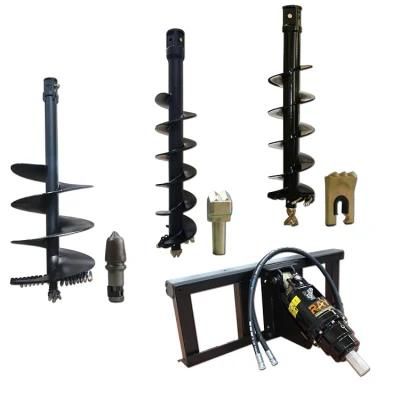 Ray Hot Sale Rock Drilling Tools Hydraulic Earth Auger Ground Hole Drilling Machines for 100mm-900mm Holes