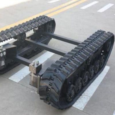 Load Bearing 1 Ton Rubber Track Undercarriage 1862mm*1400mm*480mm