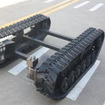 Load Bearing 1 Ton Rubber Track Undercarriage 1862mm*1400mm*480mm