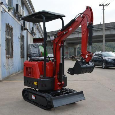 Mini Construction Tools Hydraulic Excavator with Small Engine
