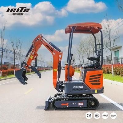 1000kg Small Crawler Excavator/Mini Excavator/1.2 Ton Digger with CE EPA Certificate