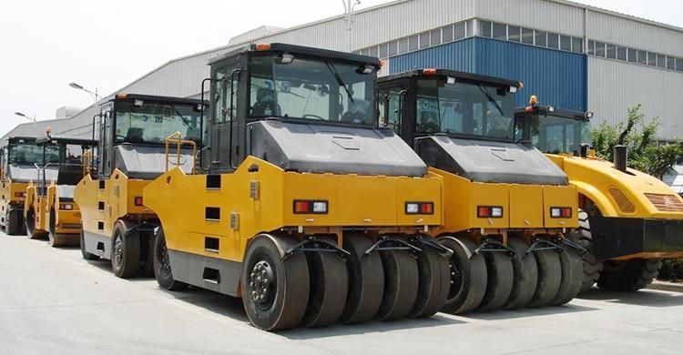 XCMG Official 16 Ton Static Road Roller XP163 China New Pneumatic Tire Roller for Sale