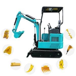 Garden Use 1.8 Ton Multifunction Mini Digger Mini Excavator Skid Steer Cheap Excavators for Sale