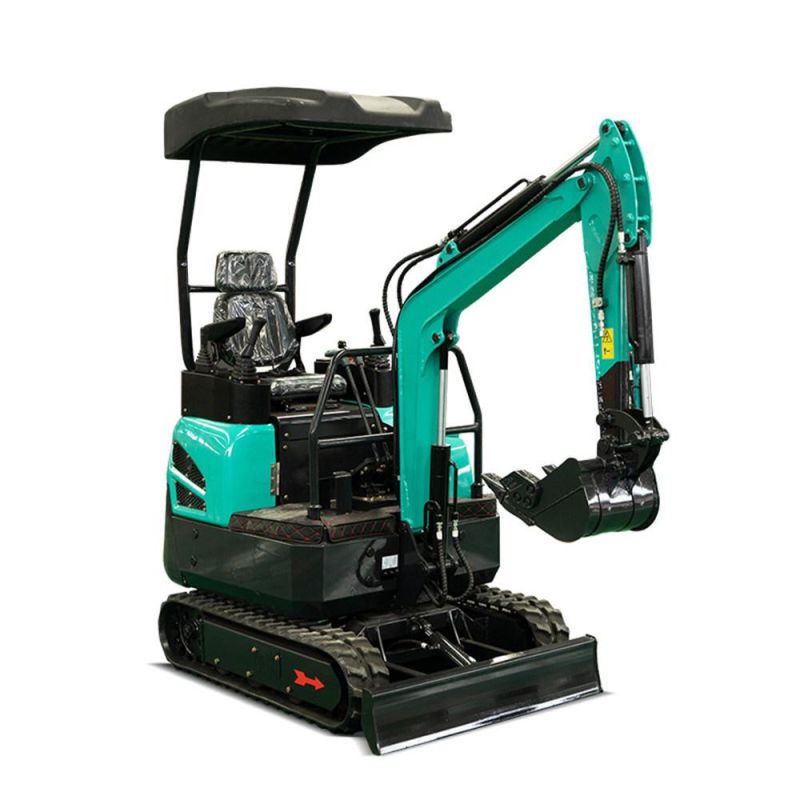 Mini Diggers Agricultural Hydraulic Excavator 1 Ton Micro Mini Excavator