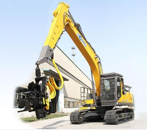 XCMG Forestry Wood Machinery 20 Ton Excavator Hydraulic Rotating Log Grapple Xe210f Forest Machine Excavator Felling Machine