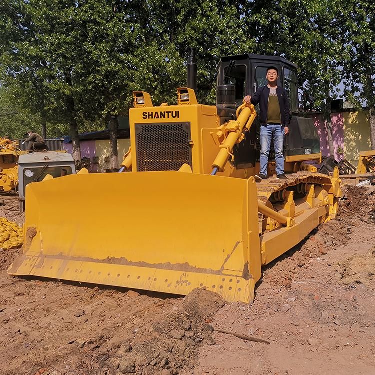 High Quality Heavy Duty Bulldozer 250 HP Easy to Operate Crawler Bulldozer Sem Cat Bulldozer 220HP Swamp Bulldozer for Earth Moving Construction