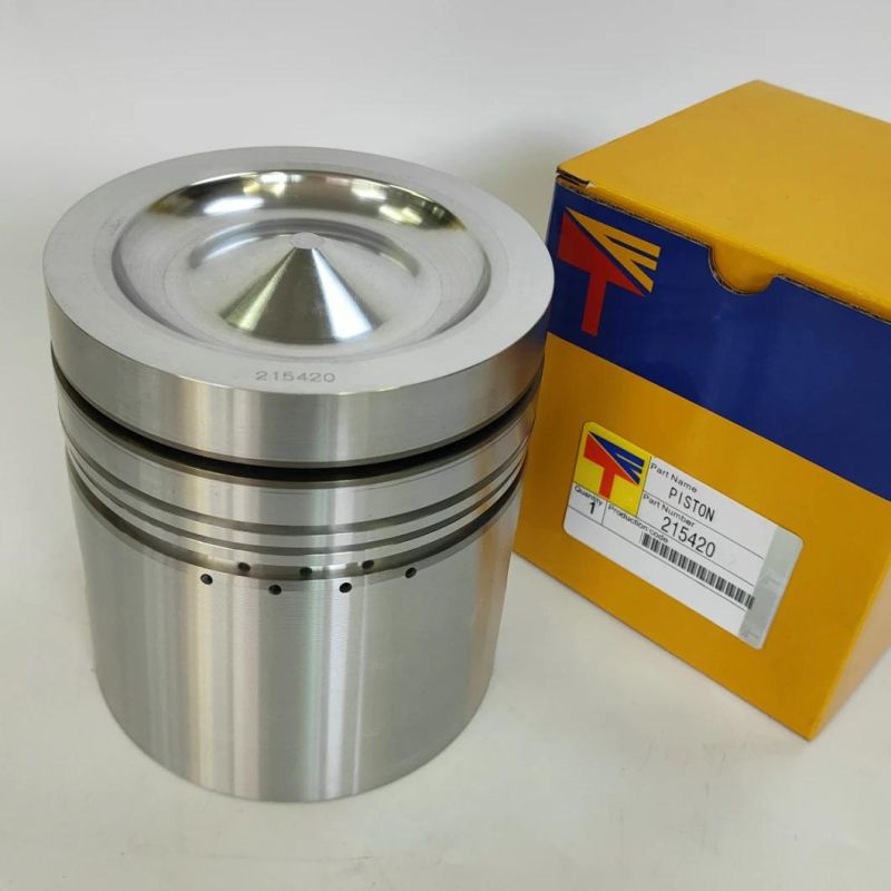 High-Performance Diesel Engine Engineering Machinery Parts Piston 215420 for Engine Parts Nt855 D12D Construction Bulldozer Accessories D60p-6 D80A-12 D85A