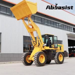 China supplier new earthmoving equipments hydraulic grapple prices chain 2.8Ton front wheel loader with bucket