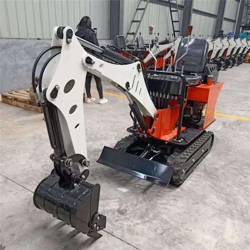 Landscape Renovation of Small Excavators Agricultural Small Drivers Orchard Crawler Mini Excavator
