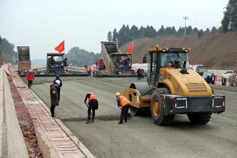 XCMG Official Xs163j 16 Ton New Single Drum Vibratory Road Rollers Price for Sale