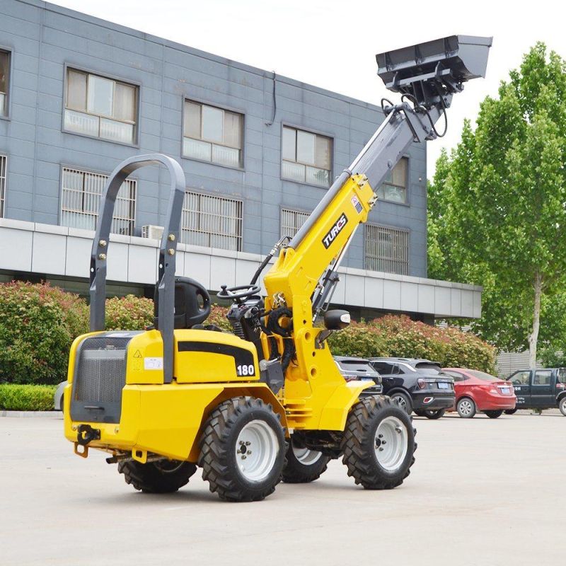 H180 Small Farming Wheel Loader Price with Telescopic Boom