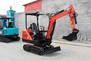 Cheap CE and EPA Approved Factory 2 Ton Farm Use Mini Excavator