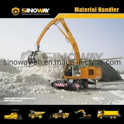 New Mobile Port Crane 600 HP Wheel Excavator with Grapple