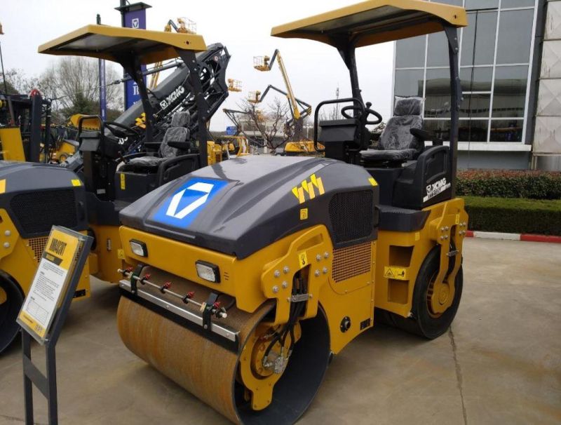XCMG Xmr403s Double Drum Vibratory Compactor Machine Small Road Roller Price for Sale