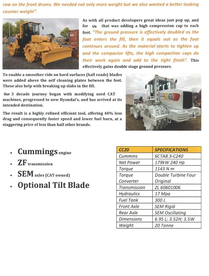 Wolf Soil Compactor for Earth Moving Works