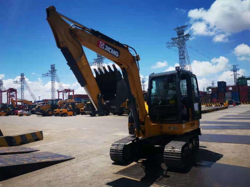 Excavating Machine Xe55da PC55 5 Ton Crawler Mini Excavator