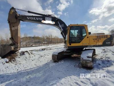 Used Mini Medium Backhoe Excavator Volvo Ec240b Construction Machine Second-Hand