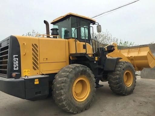 Chinese Hydraulic Small Wheel Loader LG958L Front End Wheel Loader 5 Ton