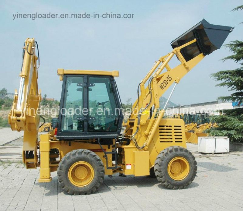 2 Ton Backhoe Wheel Loader with Excavator