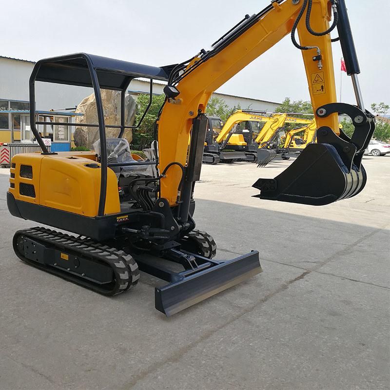 2.2 Tons Chinese Brand Mini Crawler Excavator with CE Certificate Rubber Track for Sale