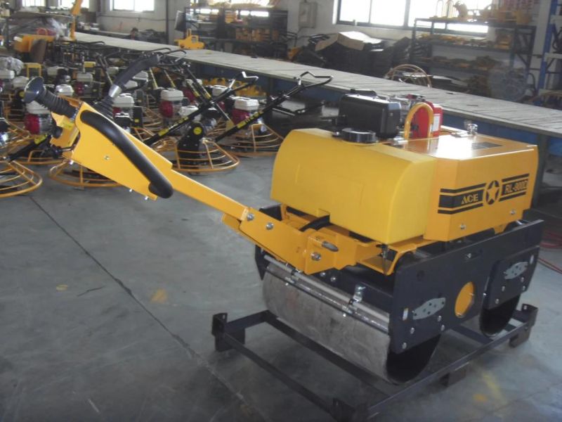 Walk-Behind Roller Hydraulic Double Drum Vibratory Roller