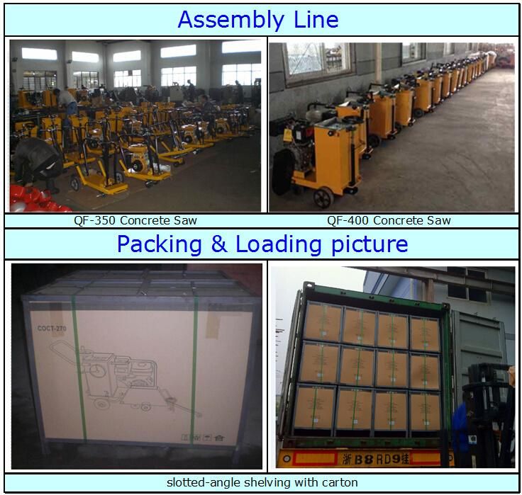 Ce Gasoline Engine Cutter Saw Concrete Cutting Machine