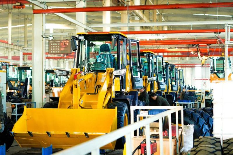Lugong Front End Small Wheel Loader Hydraulic Torque 2.2ton Used in Farm/Garden/Agriculture/Landscaping L938