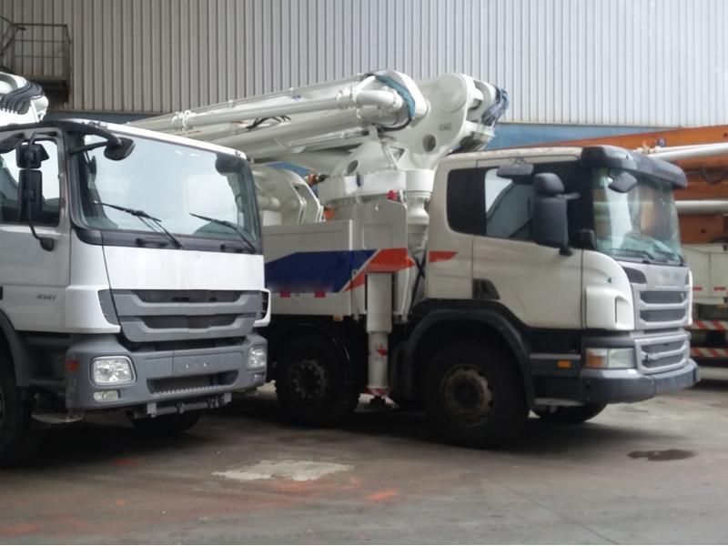 Zoomlion New Remote Control 56m Concrete Pump Truck (56X-6RZ)