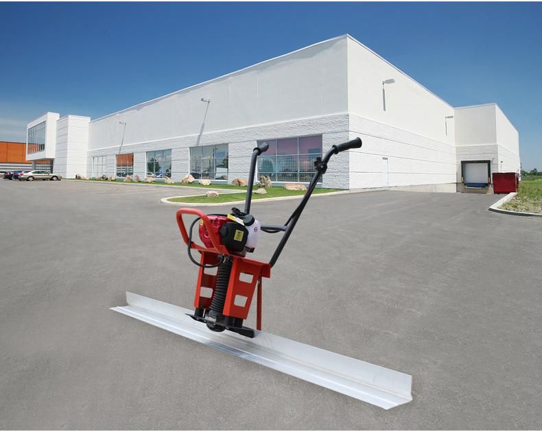 High Efficiency Gasoline Concrete Surface Finishing Screed Vibration Ruler