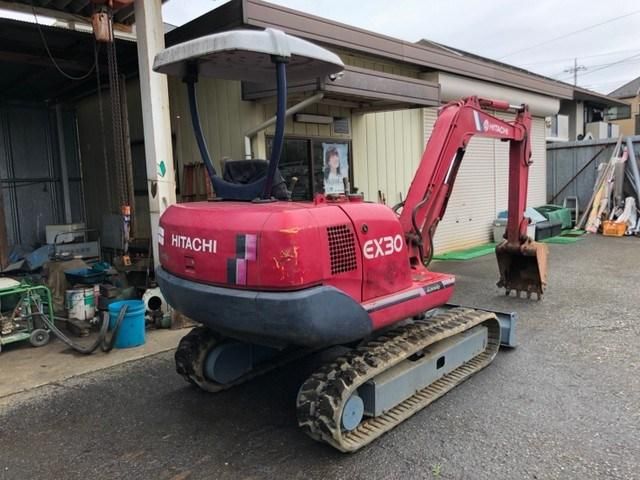 3 Ton Hitachi Ex30 Excavadora Usada Excavatrice Pelle Second Hand Used Hydraulic Crawler Mini Small Excavator Excavators Ex25 Ex55 Ex60 Zx75 Ex100 Ex120