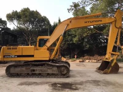 Used Hydraulic Excavator Hyundai R210-5D Excavator Low Price High Quality