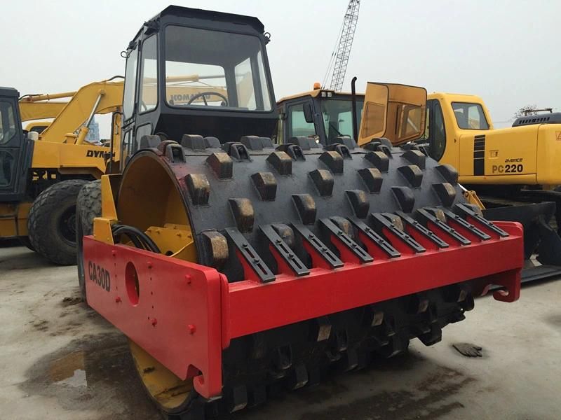 Road Work Compacting Machine Good Condition Construction Machine 12 T 14t 16t 18t 20t Low Price Single Drum Dynapac Ca25 Ca251 Ca30 Ca30d Used Road Roller