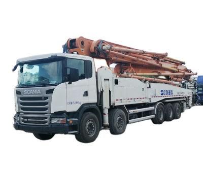 45m Mobile Truck Mounted Concrete Pump Concrete Boom Pumps