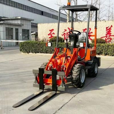 Heracles Mini 4 Wheel Drive Loader Electric with Fork
