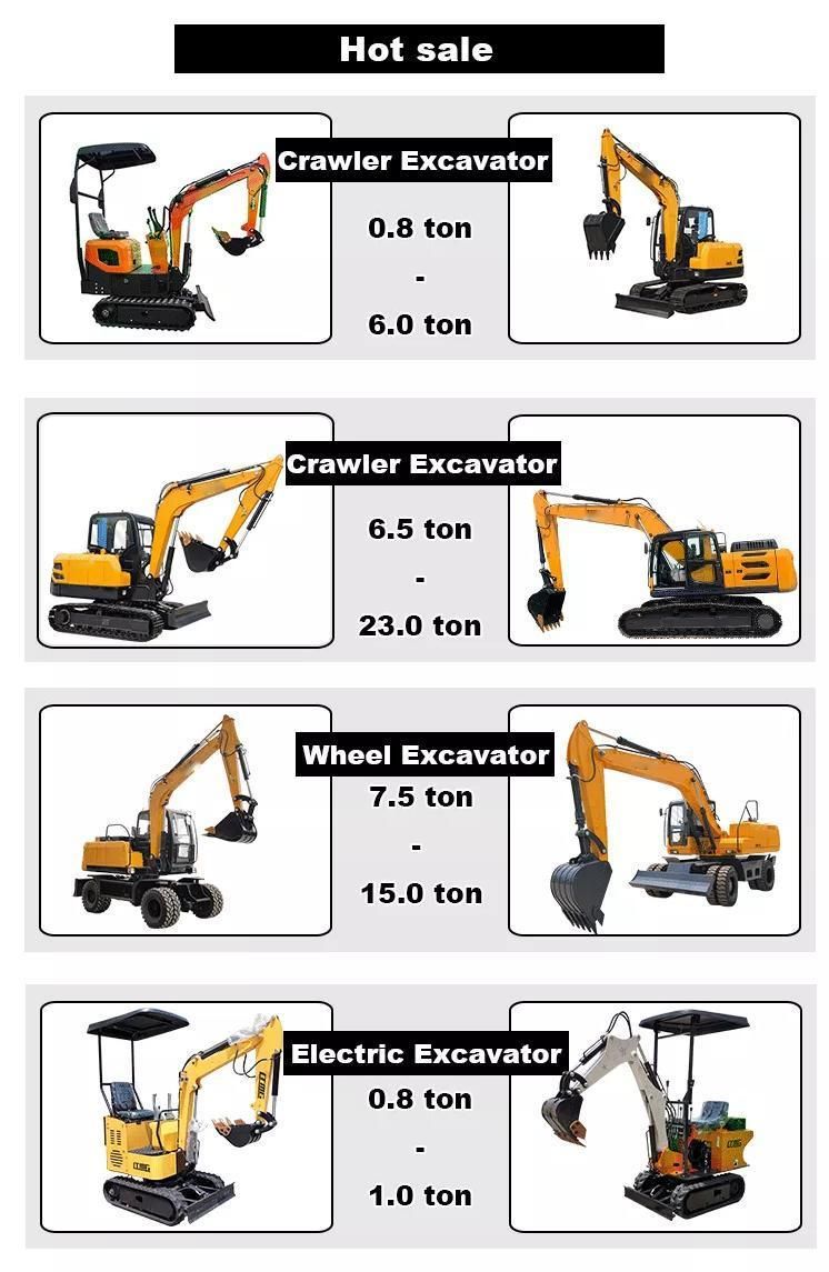 3.5tons Save Energy Digging Machine 906e Crawler Excavator